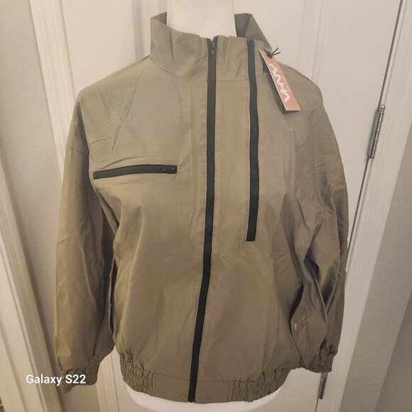 Vivieene Hue Double zip jacket. NWT. Size Large - Picture 1 of 12